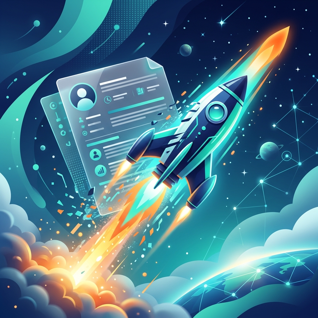 Resume transforming into a rocket ship
